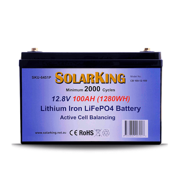 SolarKing lithium batteries