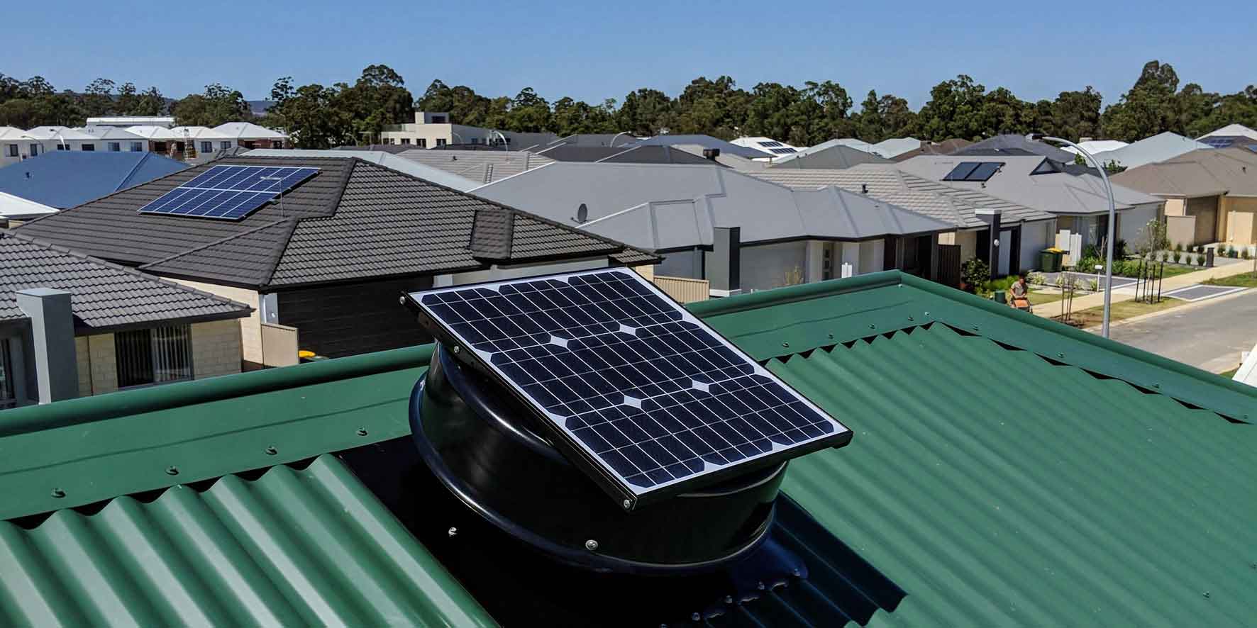 Solar Roof Ventilation Fan