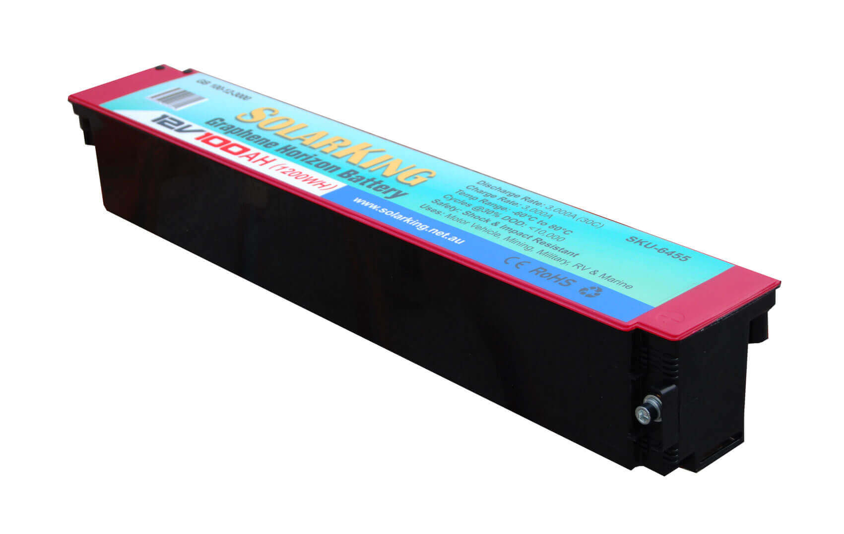 100AH SolarKing Lithium Battery GB-200-12-3000