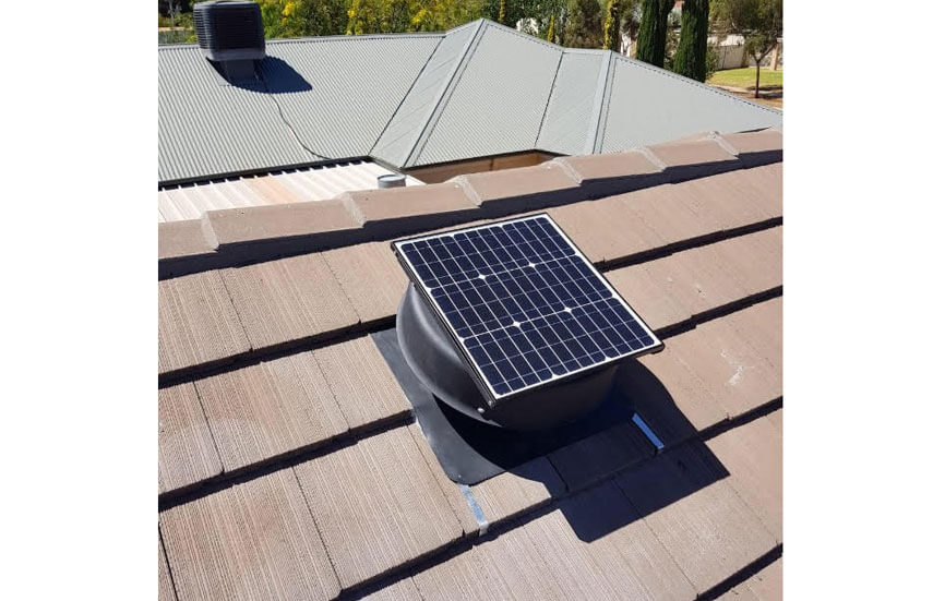Solar Roof Vent Solar Roof Ventilation for Homes and Sheds SolarKing