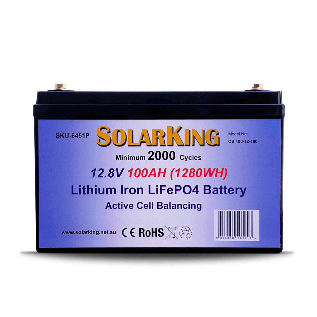 100AH Lithium Iron Solar Battery CB-100-12-100