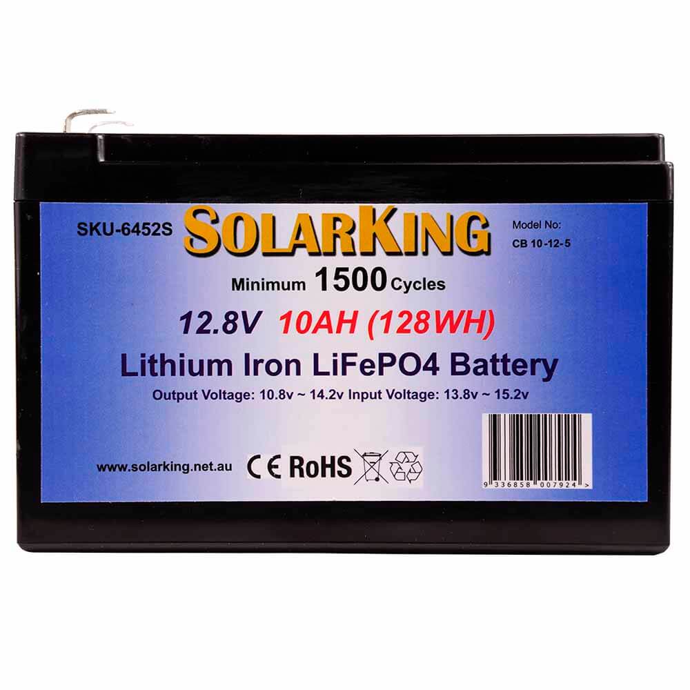 10AH Lithium LiFe PO4 SolarKing Battery -CB-10-12-5