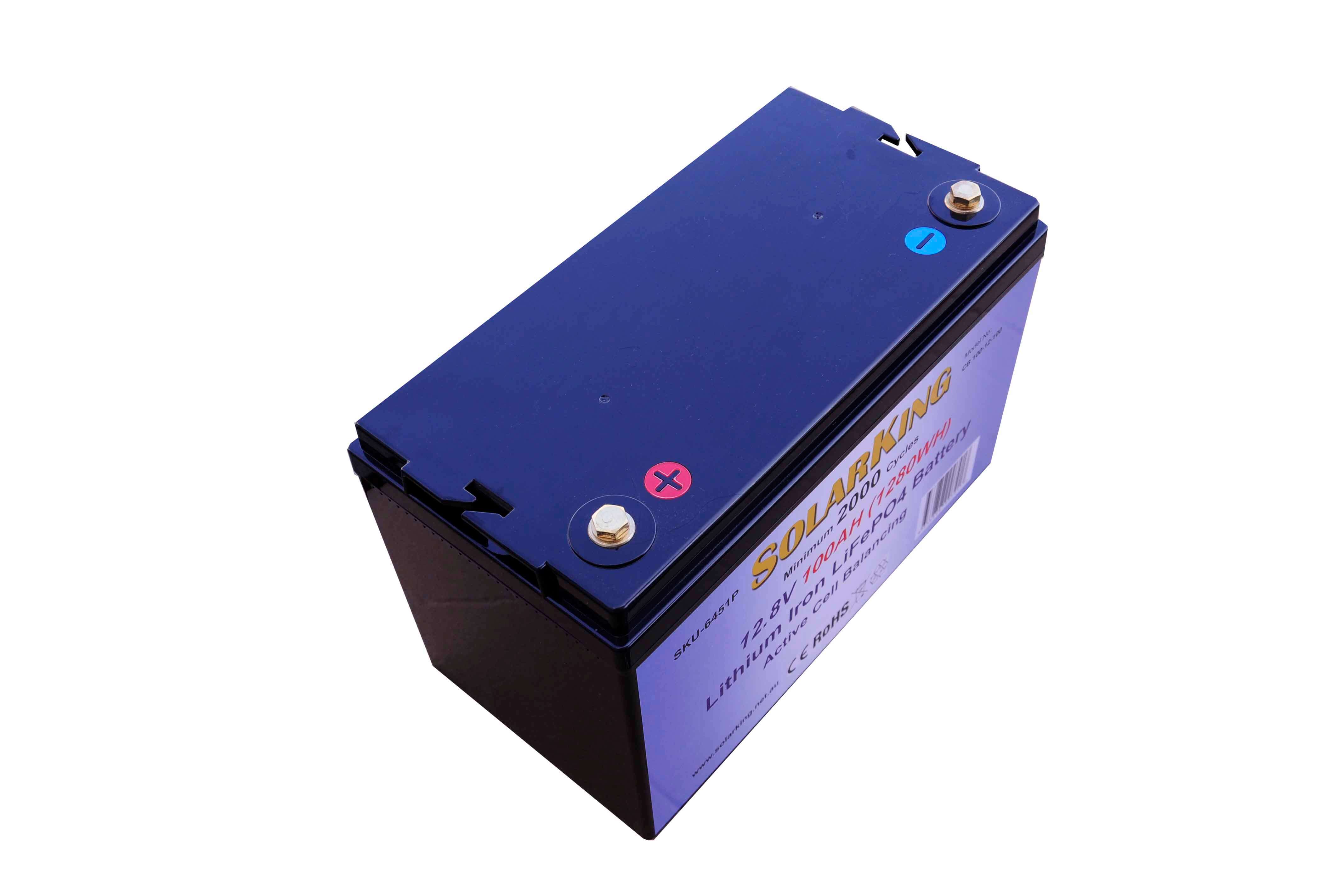 100AH Lithium Iron Solar Battery CB-100-12-100