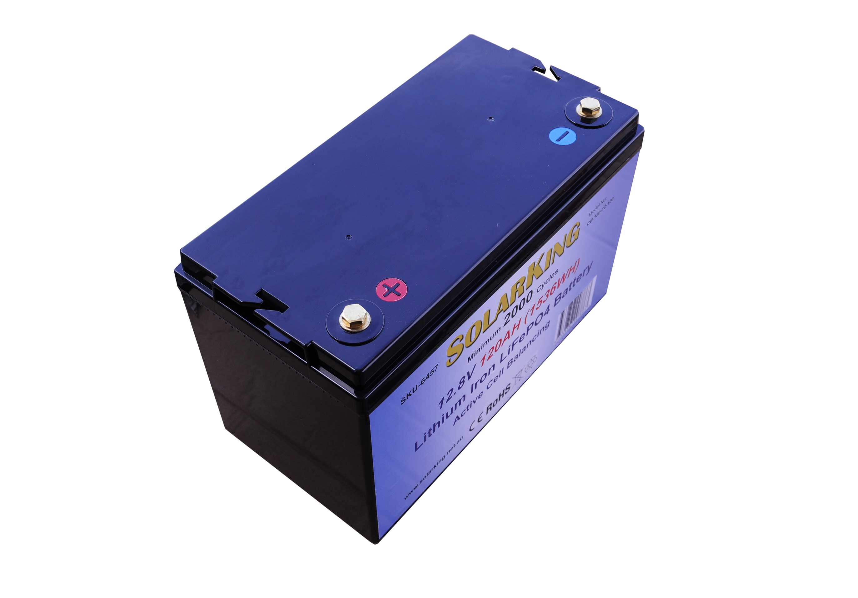 12V 120AH Lithium Battery CB-120-12-100 - SolarKing