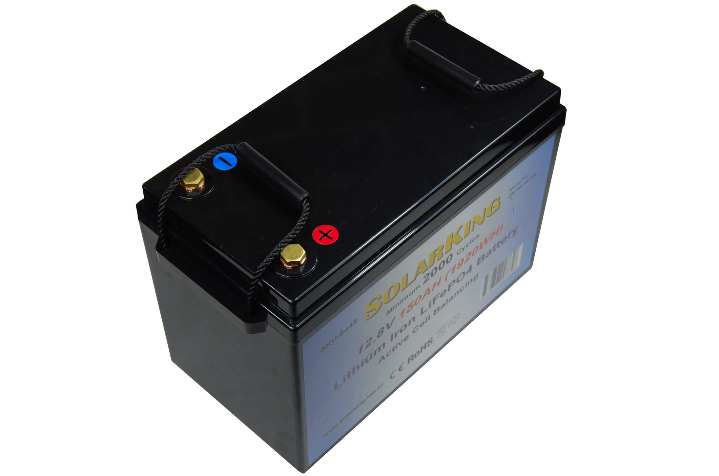 LiFe PO4 SolarKing 12V 150AH Lithium Battery - CB-150-12-100