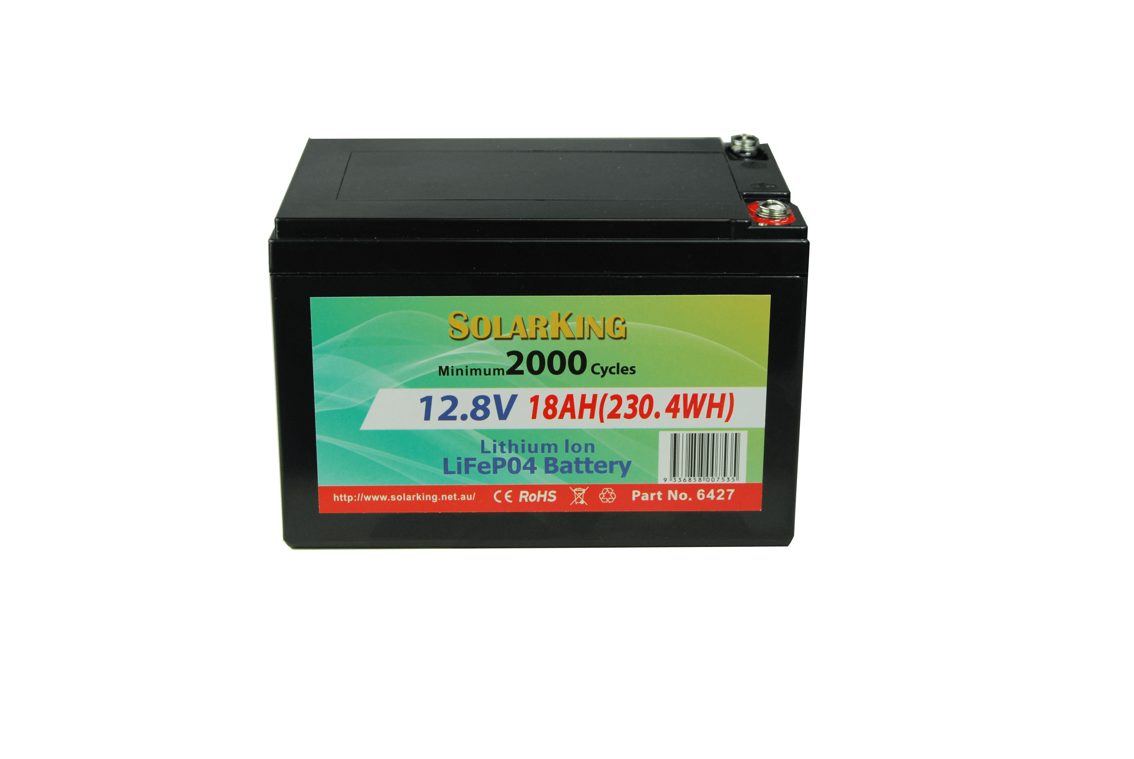 18AH SolarKing Lithium Battery - LB-18-12-10