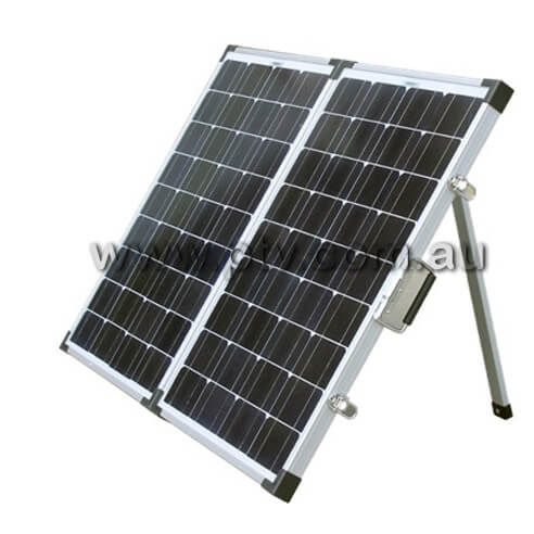 80 Watt 18V Folding Solar Panel Kit