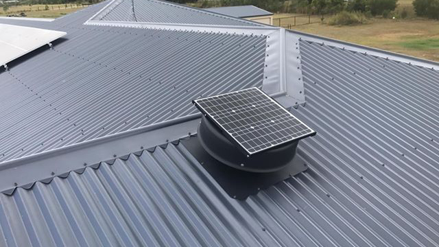 How solar roof vents work to keep your house cool?
