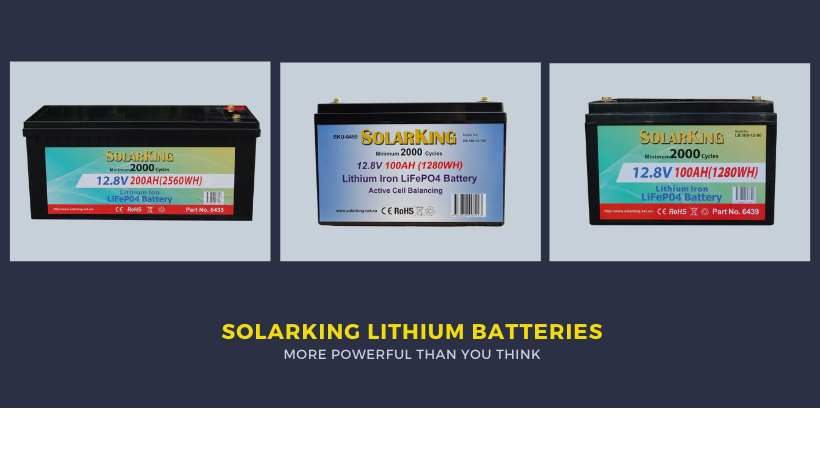 Best Lithium iron LifePo4 Batteries by Solarking